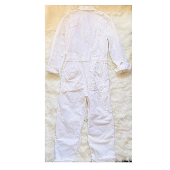 🛑SOLD🛑 New! NILI LOTAN Marie Military Jumpsuit in White - Picture 11 of 14